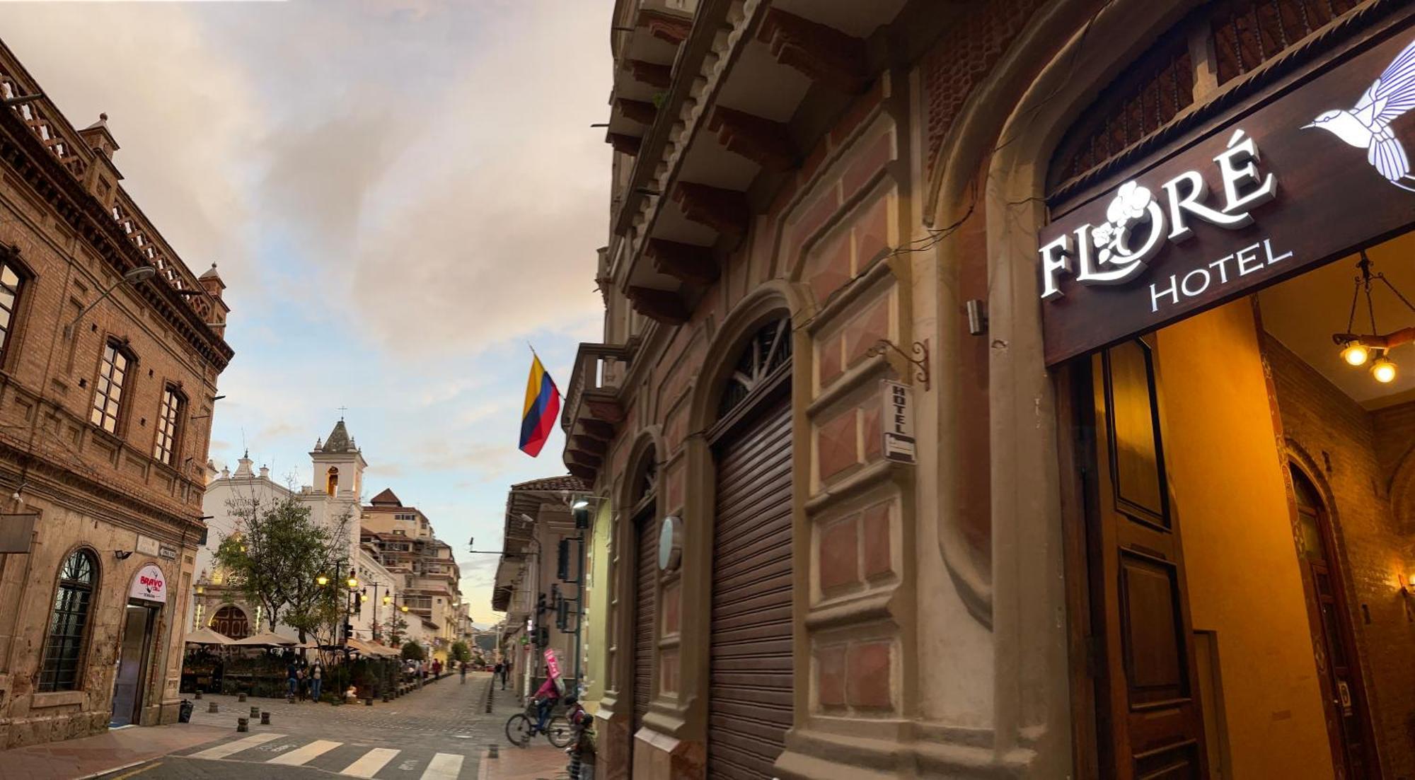 Flore Hotel Boutique Cuenca Bagian luar foto